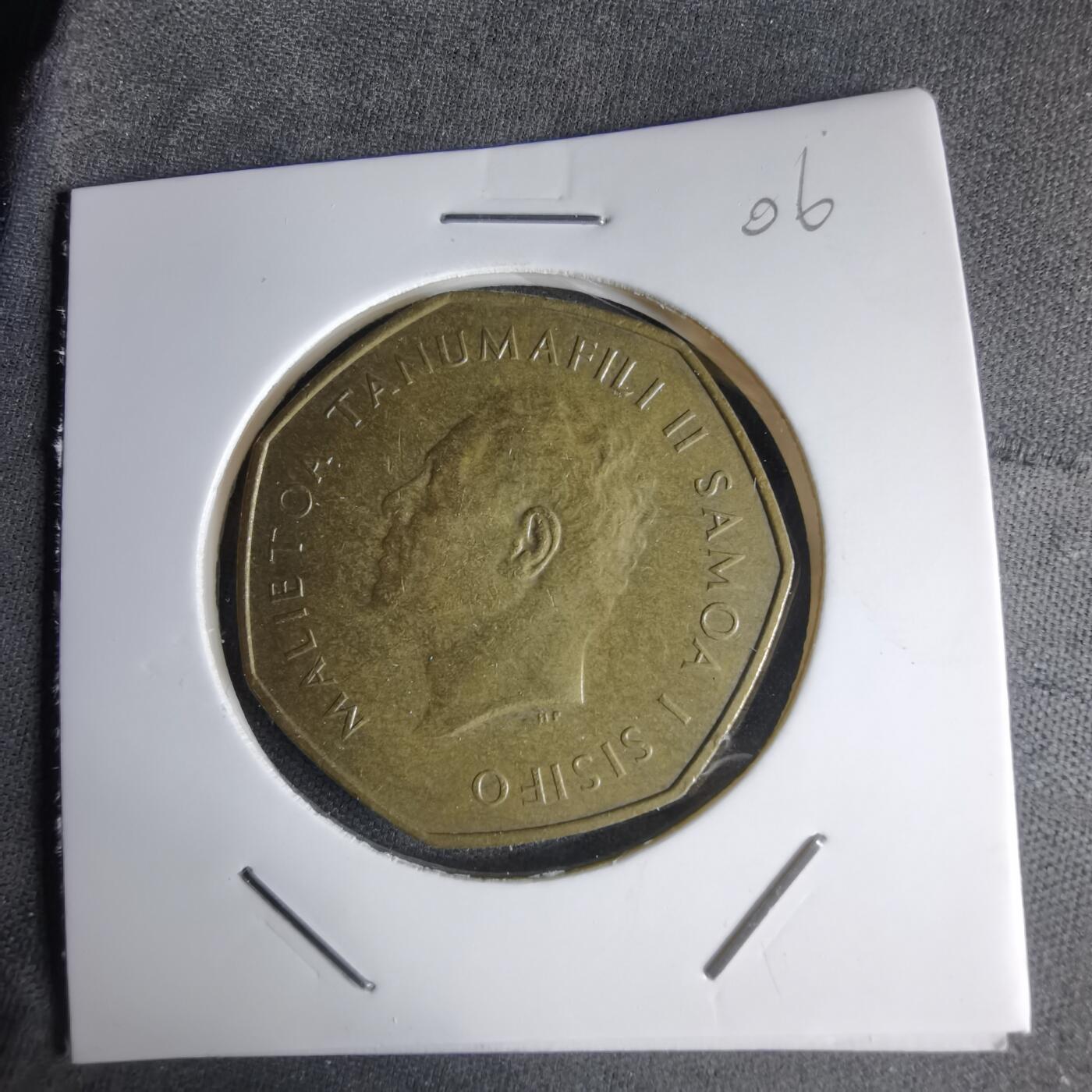 沼泽如烟--第1000场 萨摩亚1984年一元