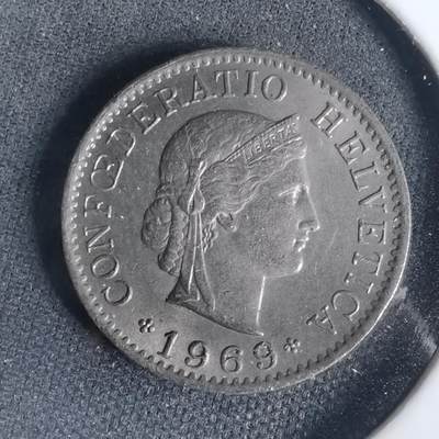 沼泽如烟--第1001场 - 瑞士1969年五分