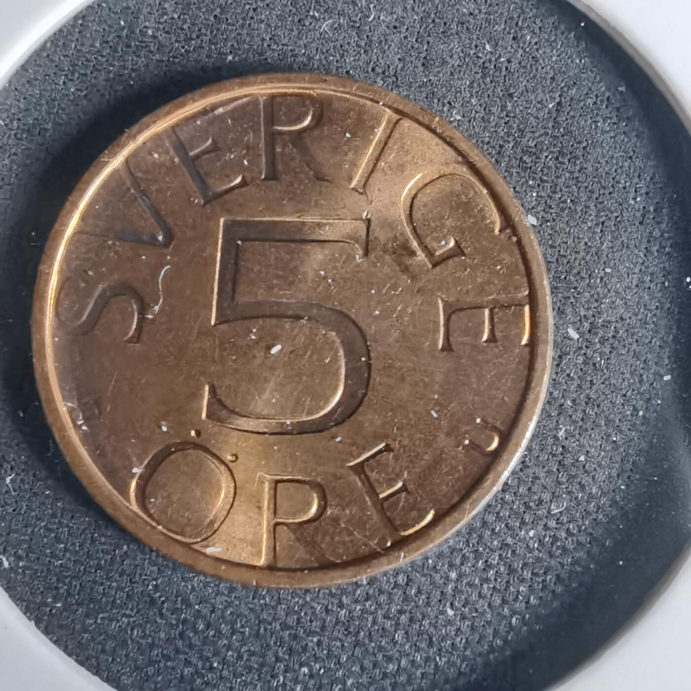 沼泽如烟--第1001场 瑞典1983年5欧尔