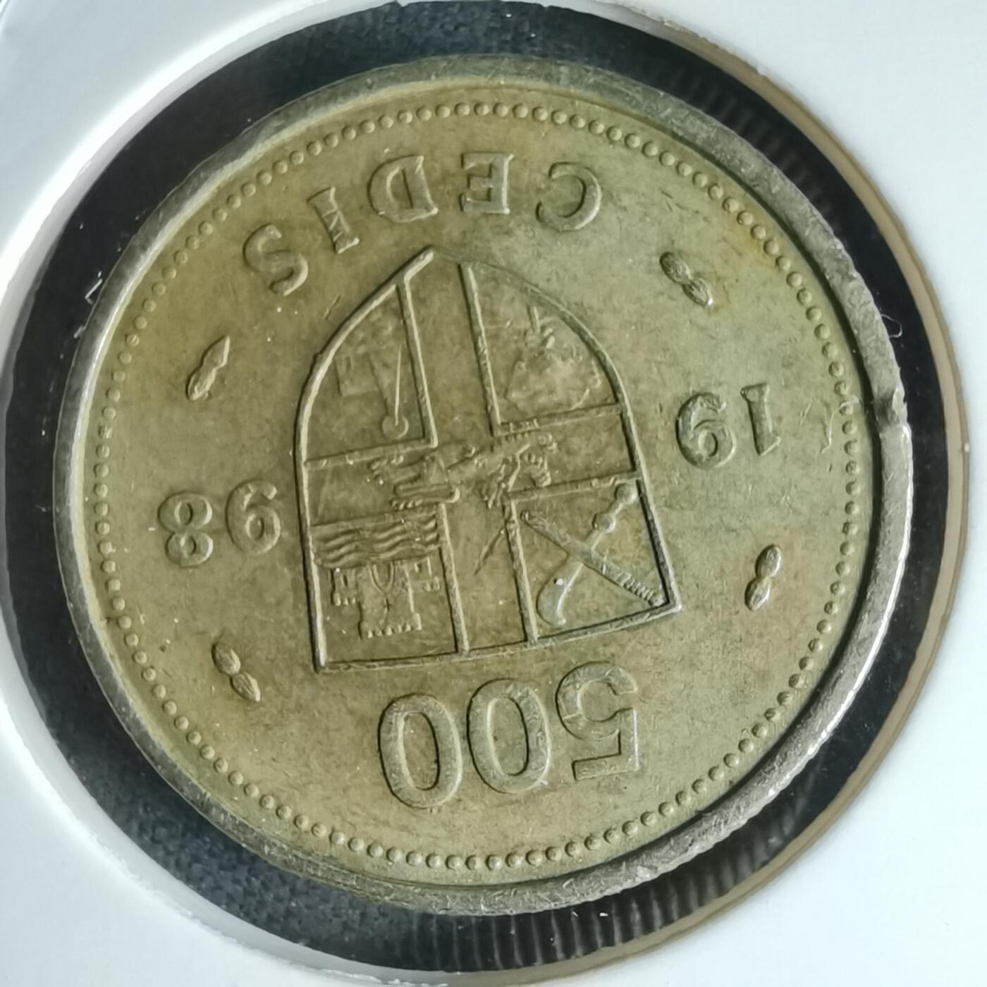 沼泽如烟--第1000场 加纳1998年500比塞塔