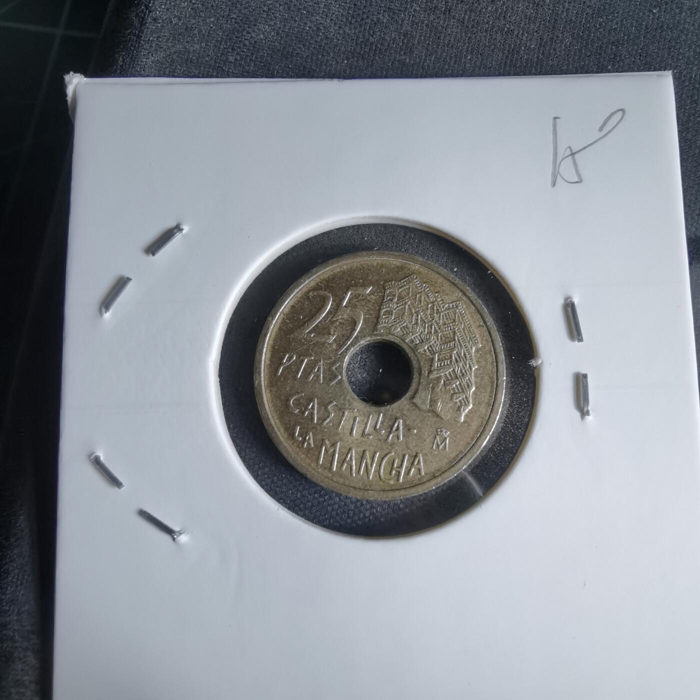 沼泽如烟--第1000场 西班牙1996年25比塞塔