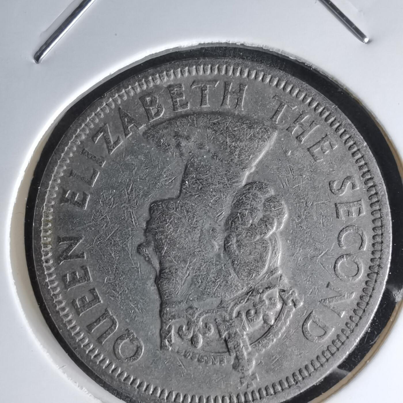 沼泽如烟--第1000场 毛里求斯1975年1卢比