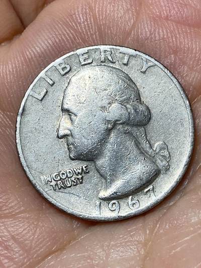 2026年第三十一场(总第二百场)英国一线回流散币新春特拍第三场(免佣金) 美国🇺🇸19671/4元(华盛顿1/4元第二版)