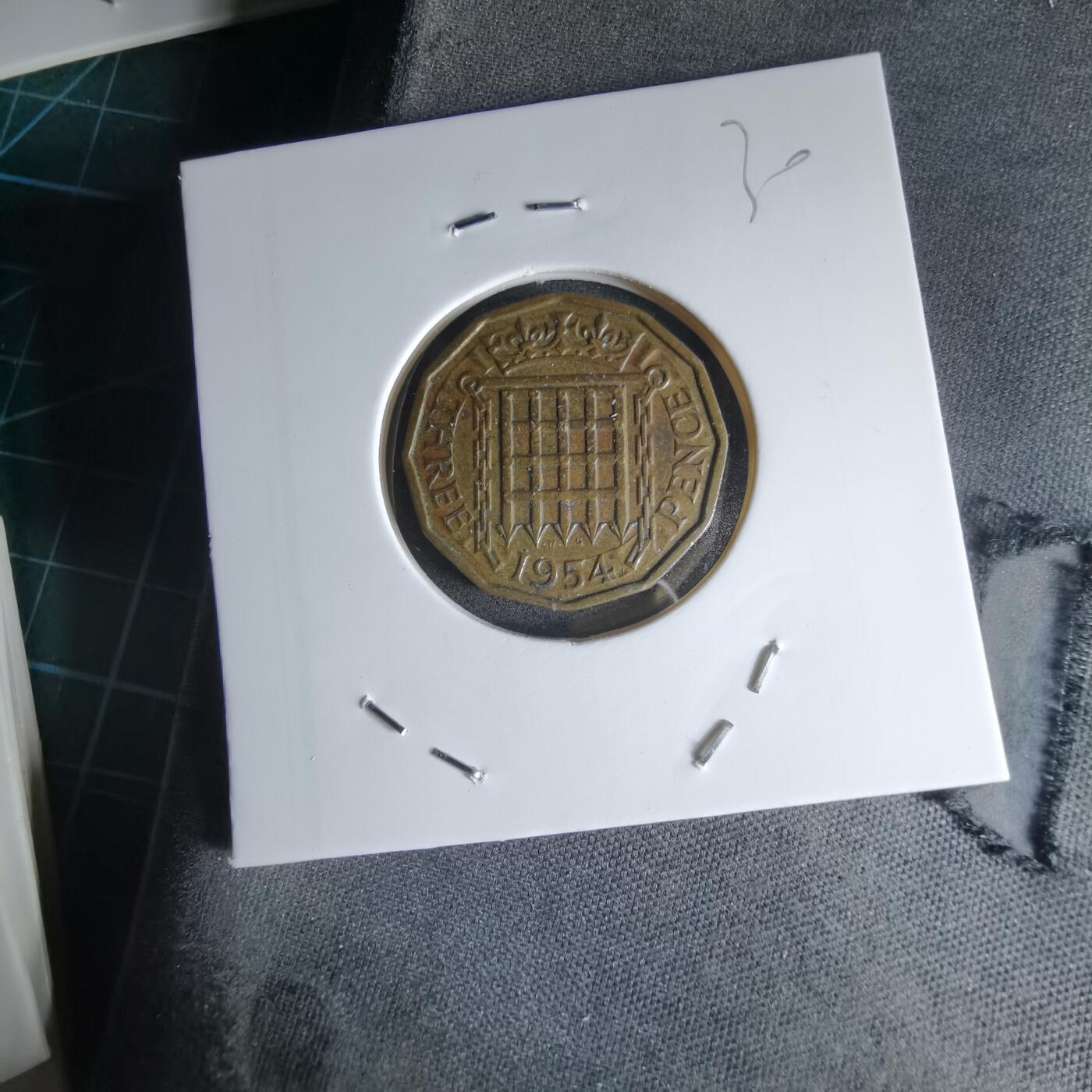 沼泽如烟--第1000场 英国1954年3便士