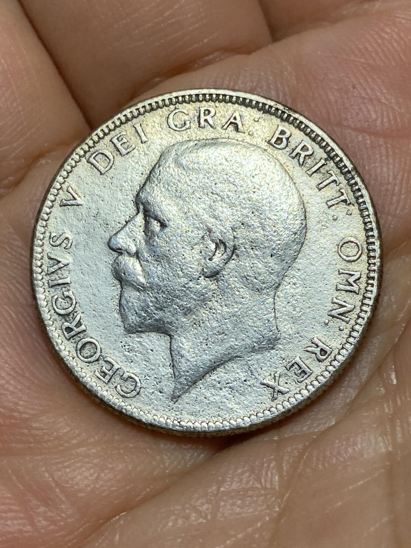 2026年第三十一场(总第二百场)英国一线回流散币新春特拍第三场(免佣金) 英国🇬🇧1930年1弗洛林银币(乔治五世第三版，500银)