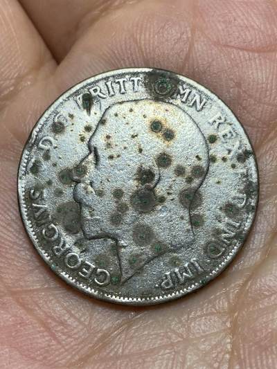 2026年第三十一场(总第二百场)英国一线回流散币新春特拍第三场(免佣金) 英国🇬🇧1922年1弗洛林银币(乔治五世第二版，500银)