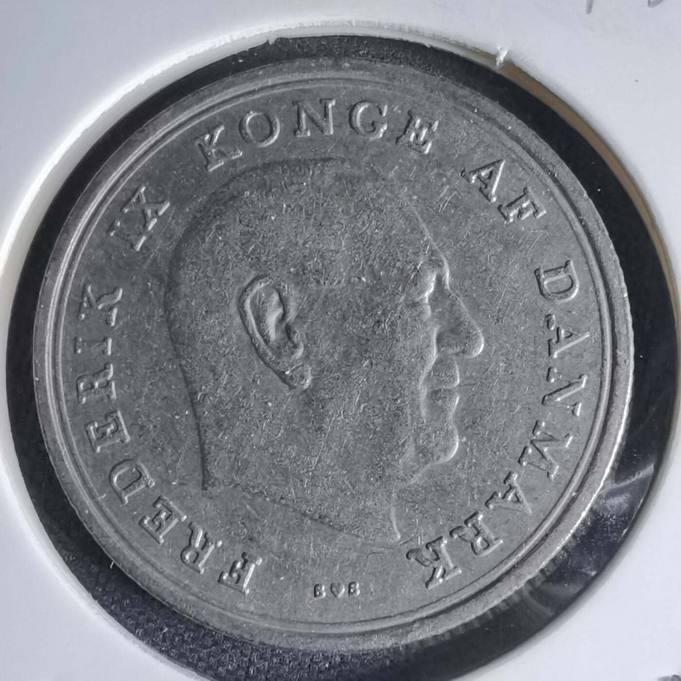 沼泽如烟--第1000场 丹麦1972年1克朗