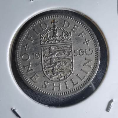 沼泽如烟--第1000场 - 英国1956年1先令