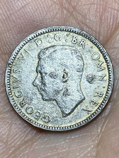 2026年第三十一场(总第二百场)英国一线回流散币新春特拍第三场(免佣金) 英国🇬🇧1942年6便士银币(乔治六世第一版，500银)