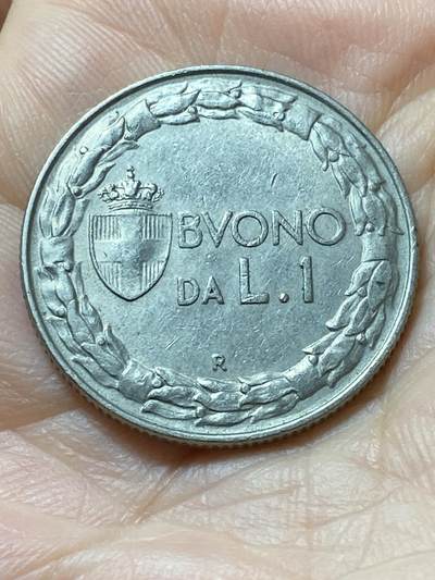 2026年第三十一场(总第二百场)英国一线回流散币新春特拍第三场(免佣金) - 意大利王国1924年1里拉(维托里奥·埃马努埃莱三世第三套，Closed 2–闭口2版)