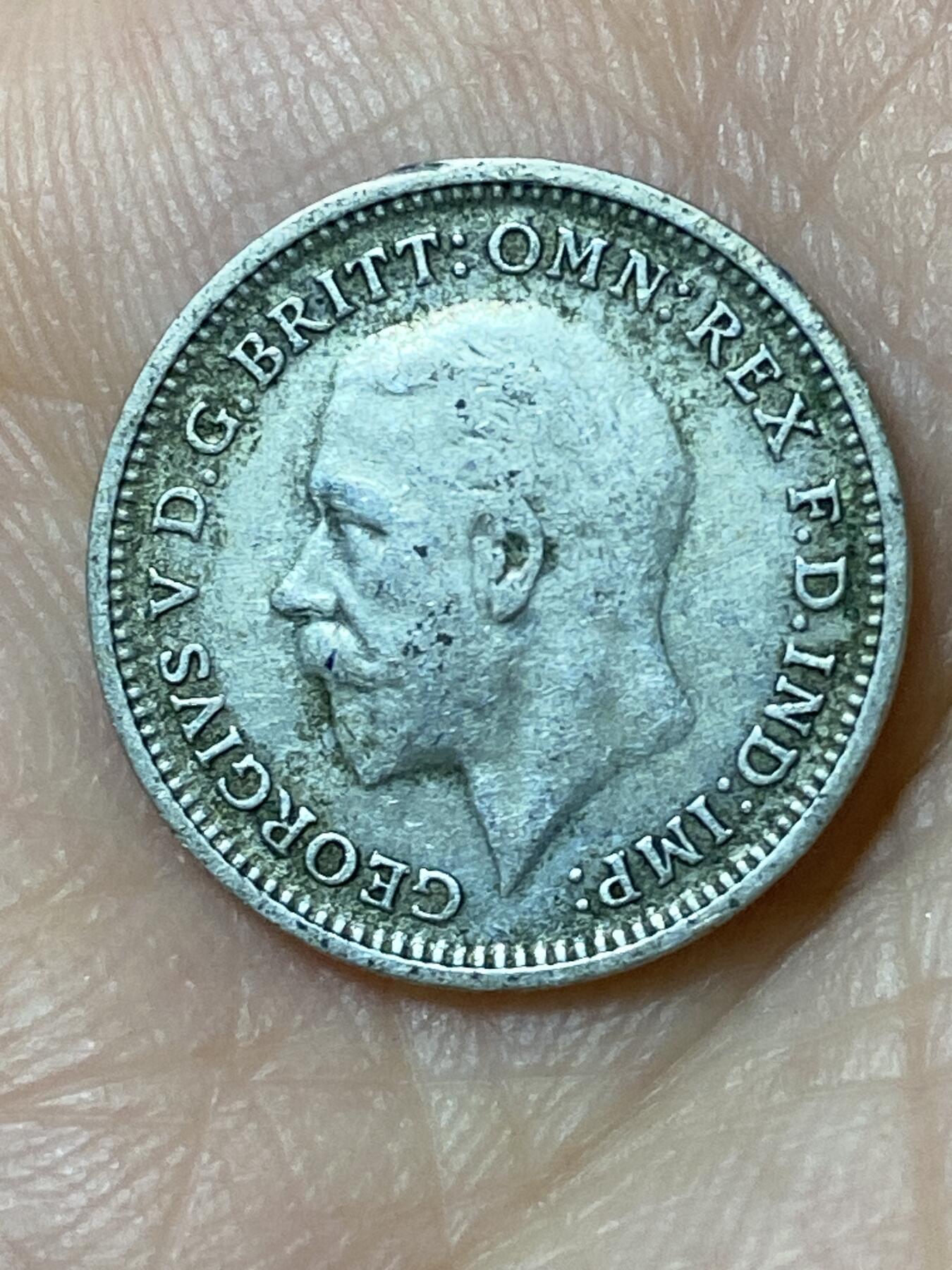 2026年第三十一场(总第二百场)英国一线回流散币新春特拍第三场(免佣金) 英国🇬🇧1935年3便士银币(乔治五世第四版，500银)