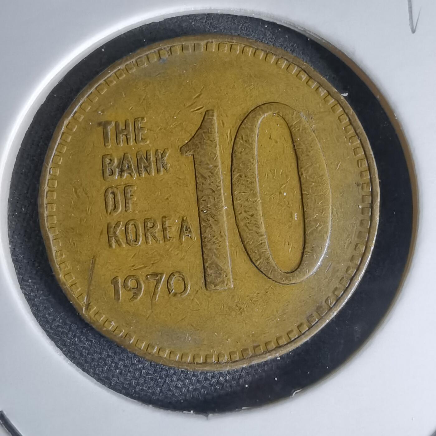 沼泽如烟--第1000场 韩国1970年十元