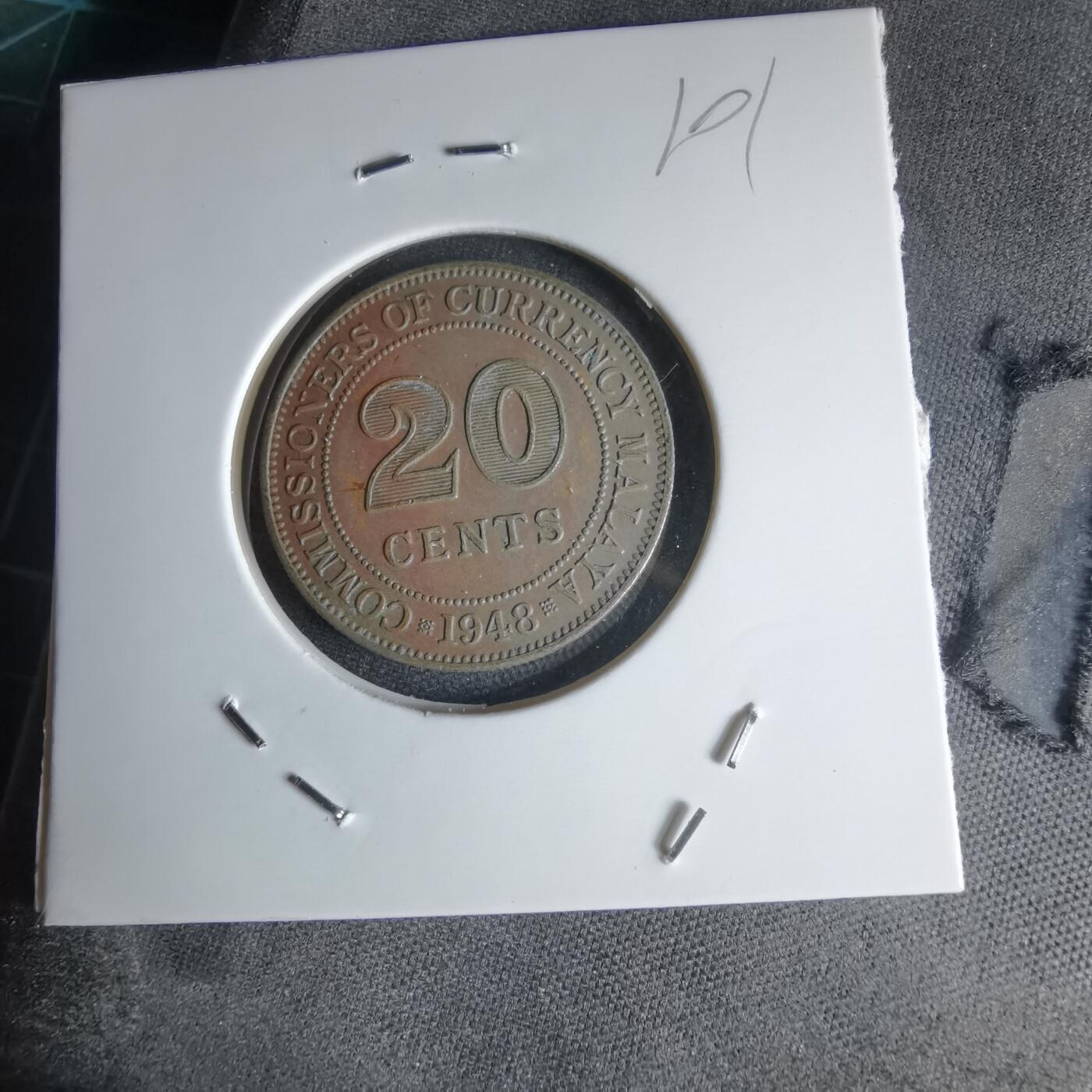 沼泽如烟--第1000场 英属马来亚1948年20分