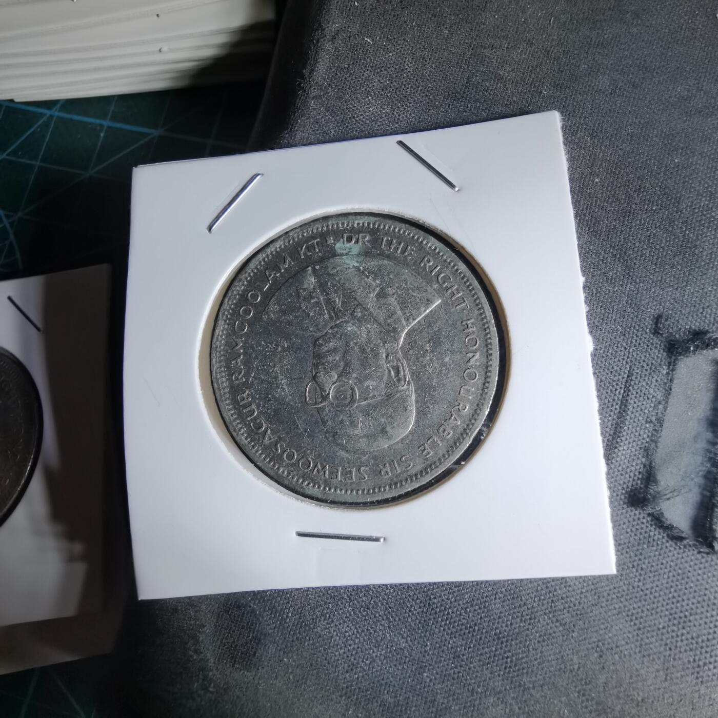 沼泽如烟--第1000场 毛里求斯1991年5卢比