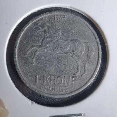 沼泽如烟--第1001场 - 挪威1963年1克朗