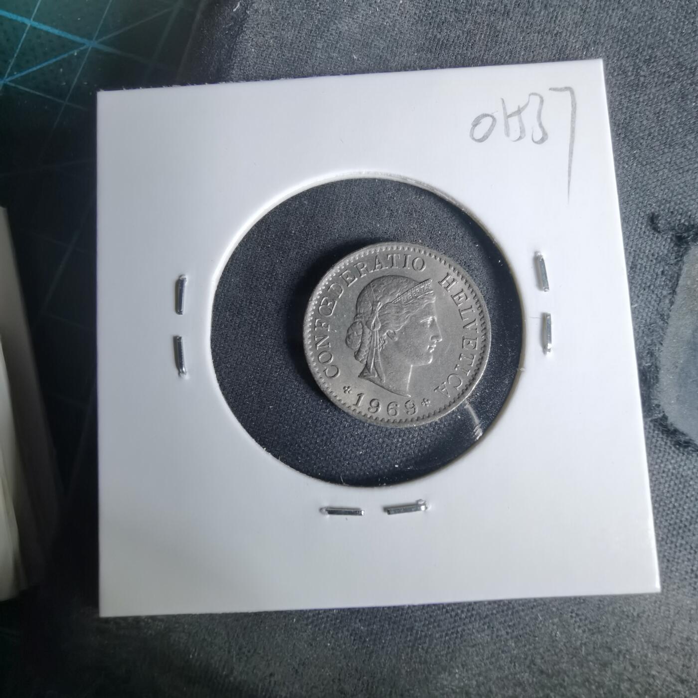 沼泽如烟--第1001场 瑞士1969年五分