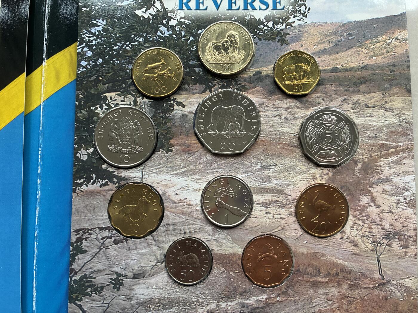 咖啡豆•收藏 2026年Feb_28th世界各国硬币套币拍卖 坦桑尼亚 UNC未流通封装套币 外国外币 非清年份