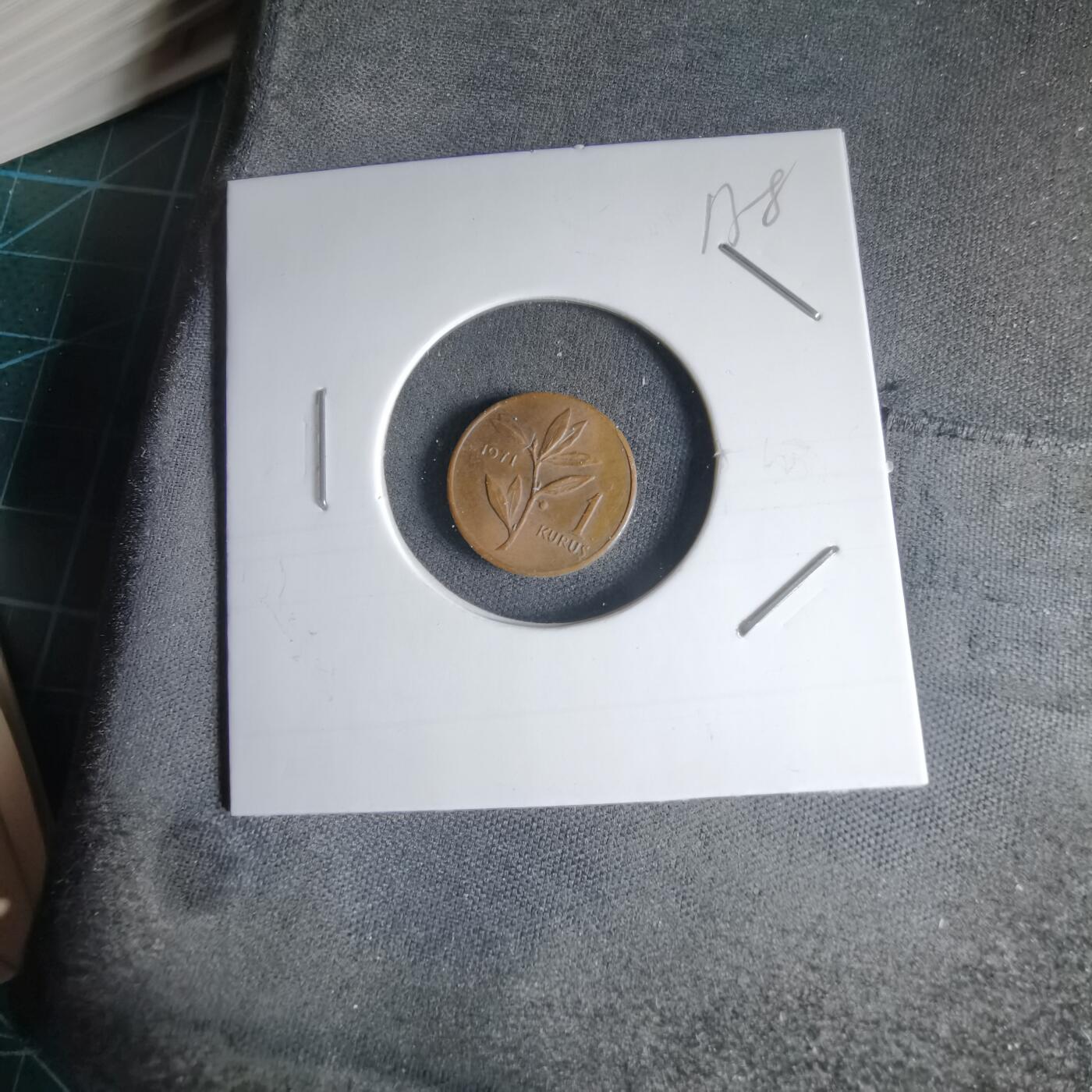 沼泽如烟--第1000场 土耳其1971年1库鲁