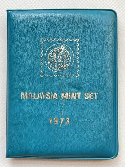 咖啡豆•收藏 2026年Feb_28th世界各国硬币套币拍卖 - 马来西亚 1973年 MS UNC封装套币 外国硬币