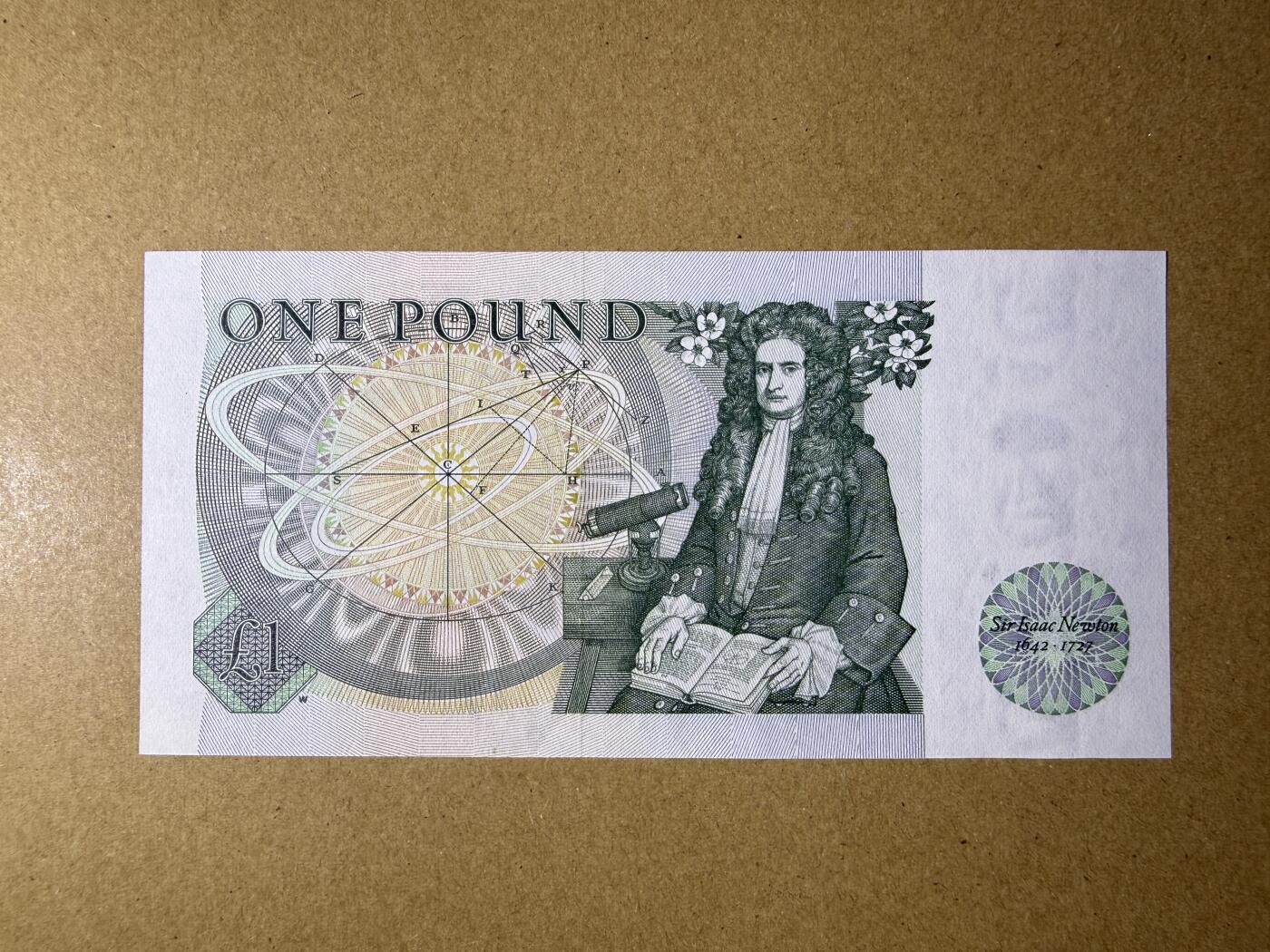 《艾美收藏》第232期-2.22周日外币靓号精品场(春节首拍) 豹子号 英格兰1镑 UNC D序列 无47豹子号