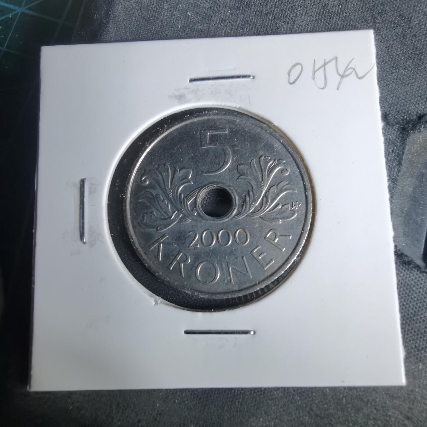 沼泽如烟--第1001场 挪威2000年5克朗