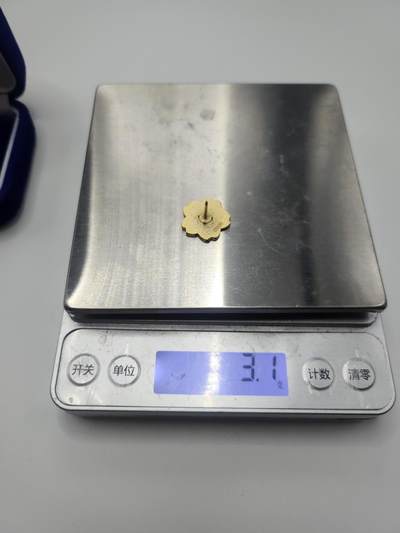 南水社第二次拍卖 日本纯银小章 品相完好 带盒