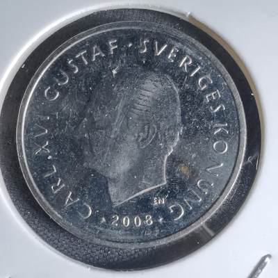 沼泽如烟--第1000场 - 瑞典2008年1克朗