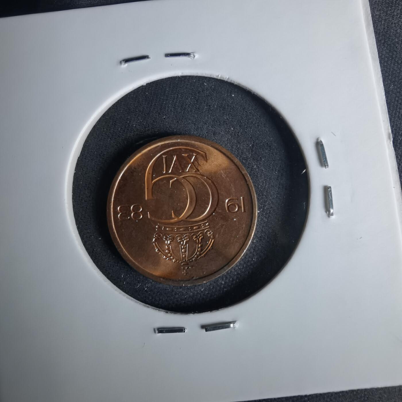 沼泽如烟--第1001场 瑞典1983年5欧尔