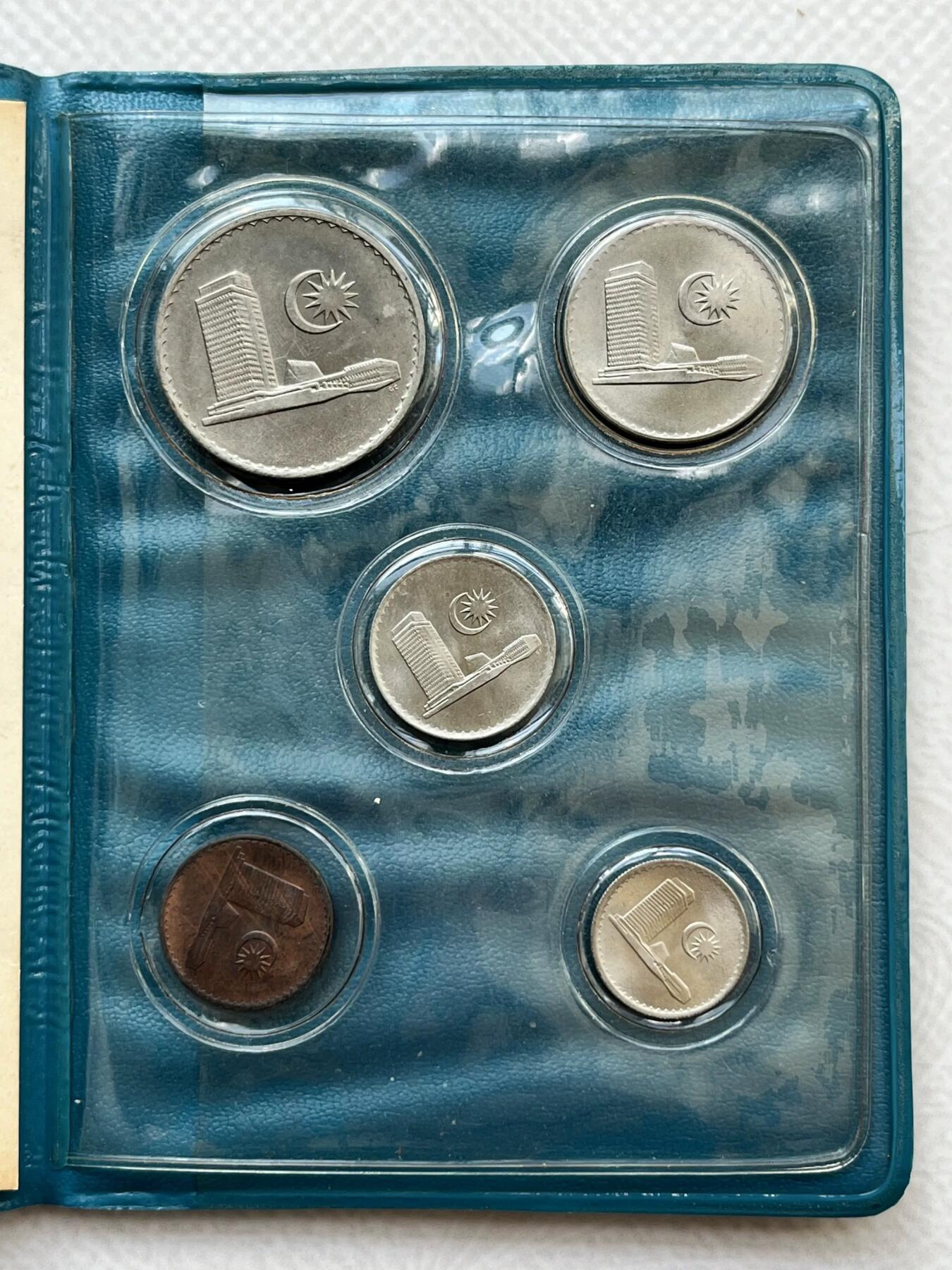 咖啡豆•收藏 2026年Feb_28th世界各国硬币套币拍卖 马来西亚 1973年 MS UNC封装套币 外国硬币