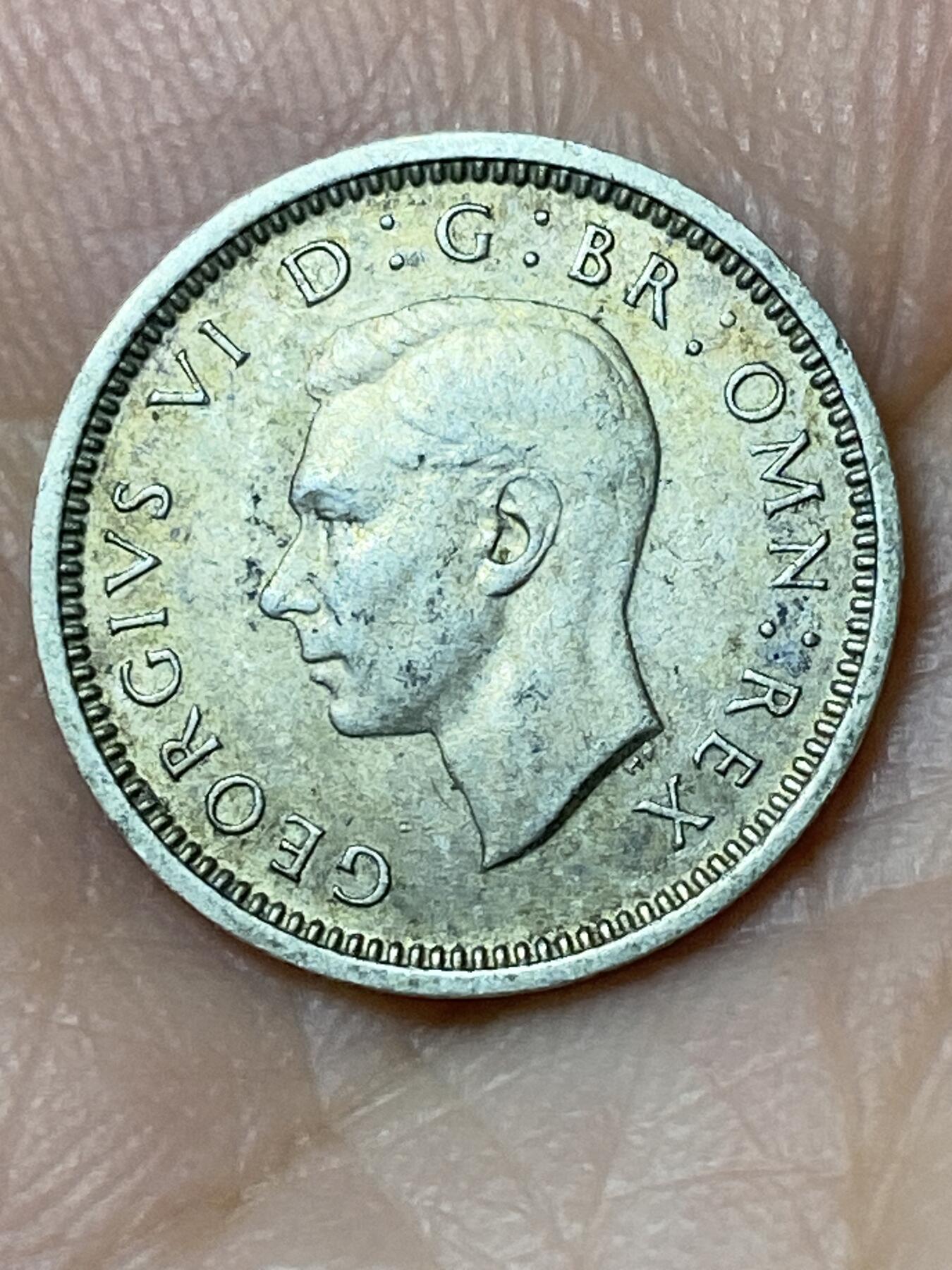 2026年第三十一场(总第二百场)英国一线回流散币新春特拍第三场(免佣金) 英国🇬🇧1940年3便士银币(乔治六世第一版，500银)