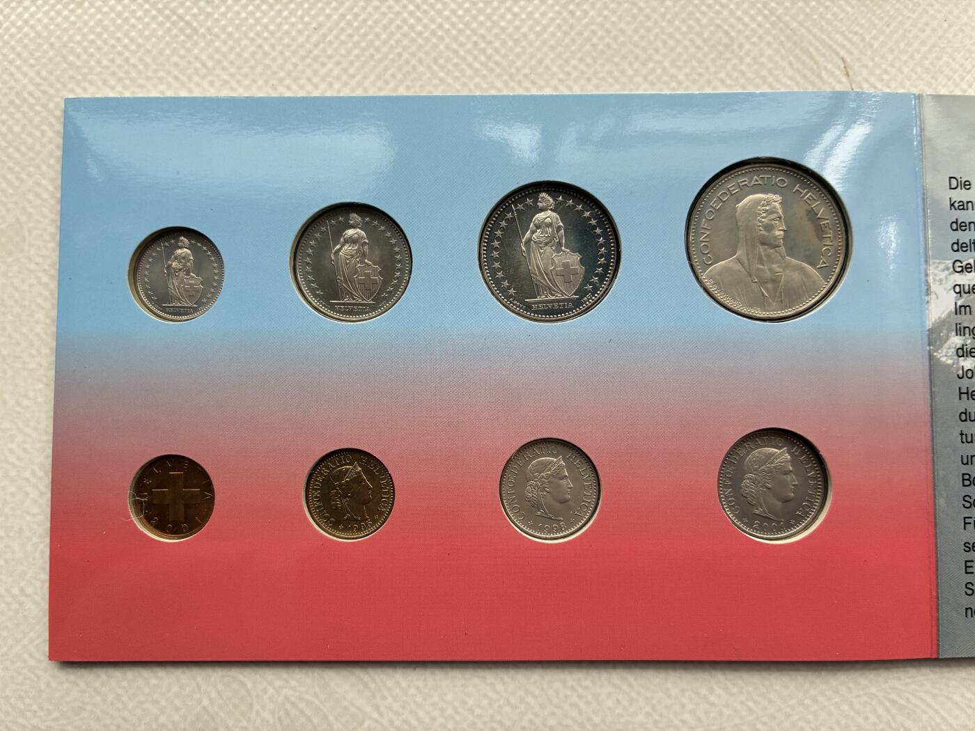 咖啡豆•收藏 2026年Feb_28th世界各国硬币套币拍卖 瑞士 BU未流通封装套币 非清年份 外国硬币