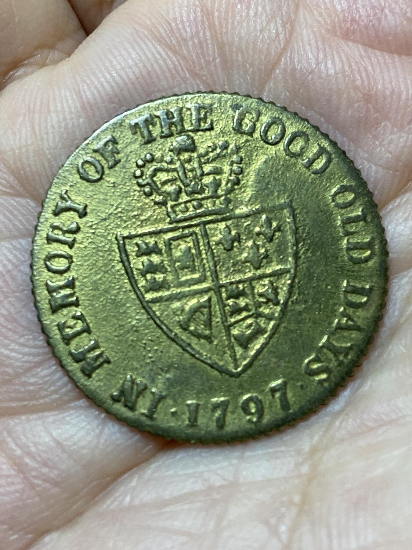 2026年第三十一场(总第二百场)英国一线回流散币新春特拍第三场(免佣金) 英国🇬🇧1797年乔治三世代币