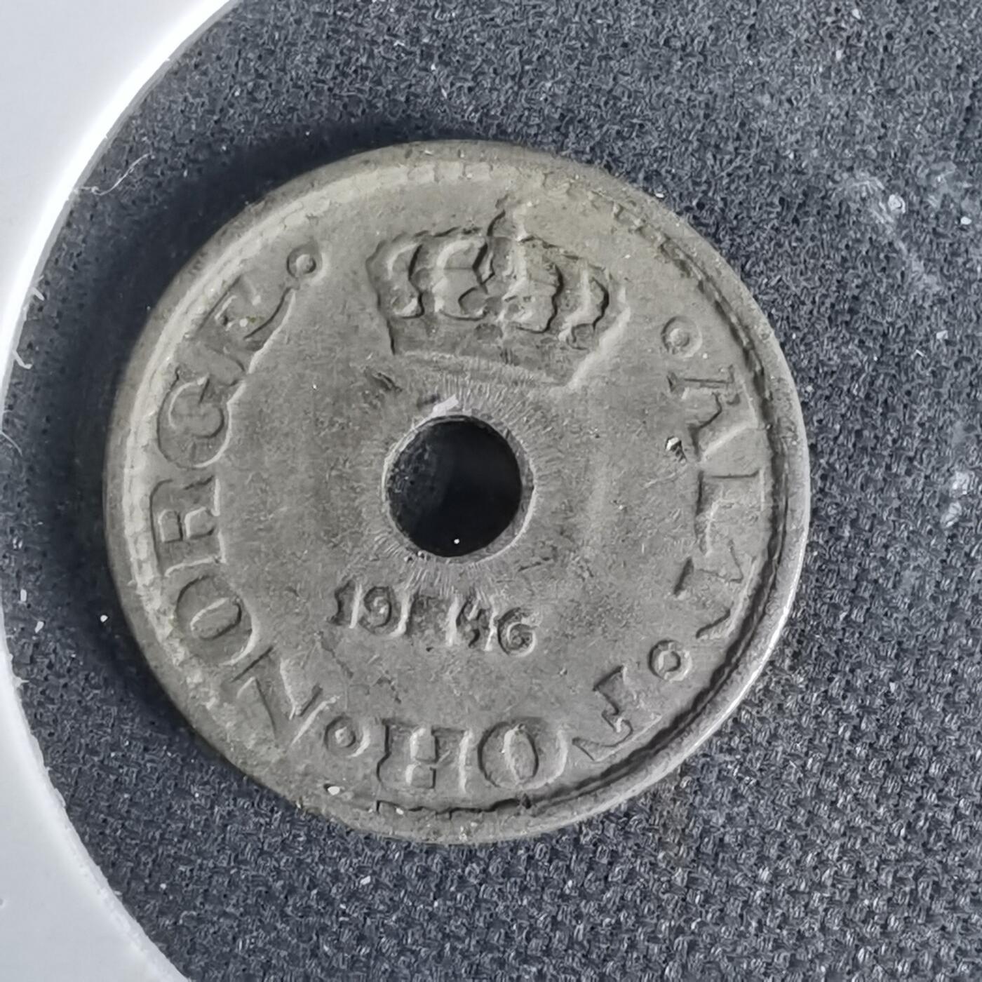 沼泽如烟--第1001场 挪威1946年10欧尔