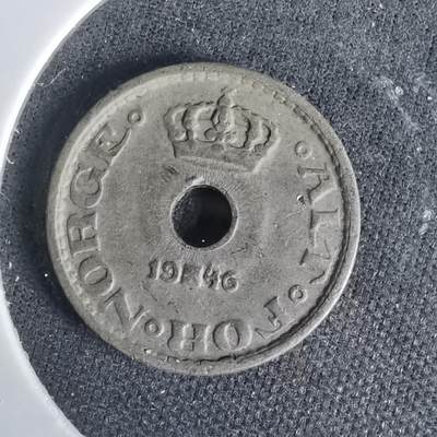 沼泽如烟--第1001场 - 挪威1946年10欧尔