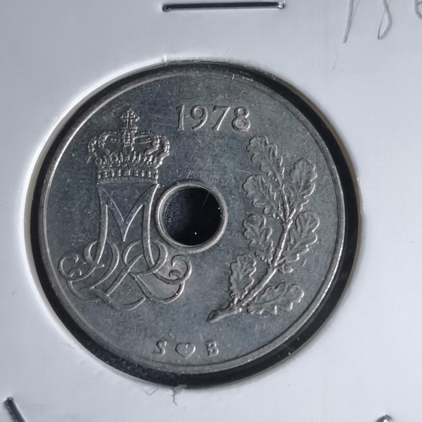 沼泽如烟--第1000场 丹麦1978年25欧尔