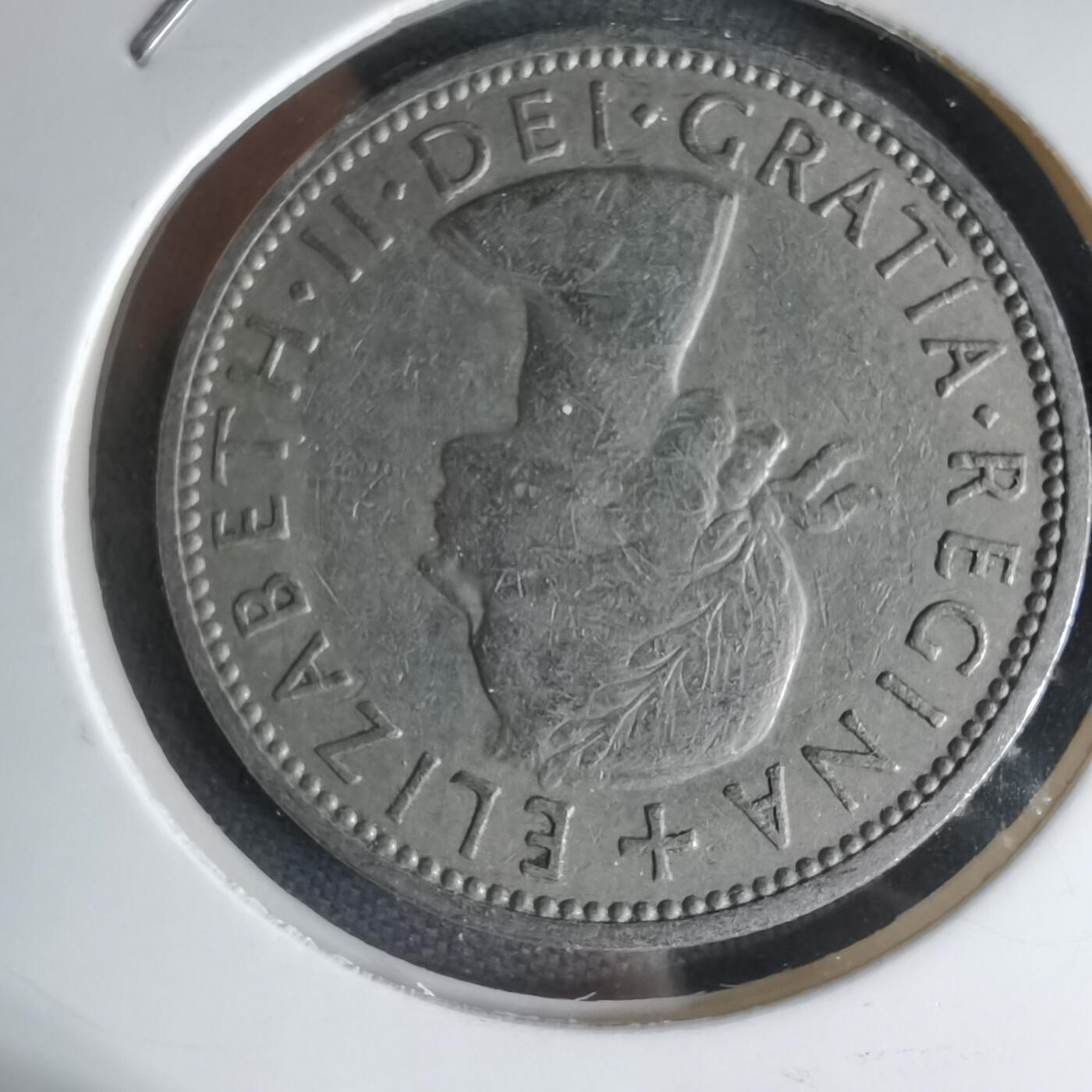 沼泽如烟--第1000场 英国1960年2先令