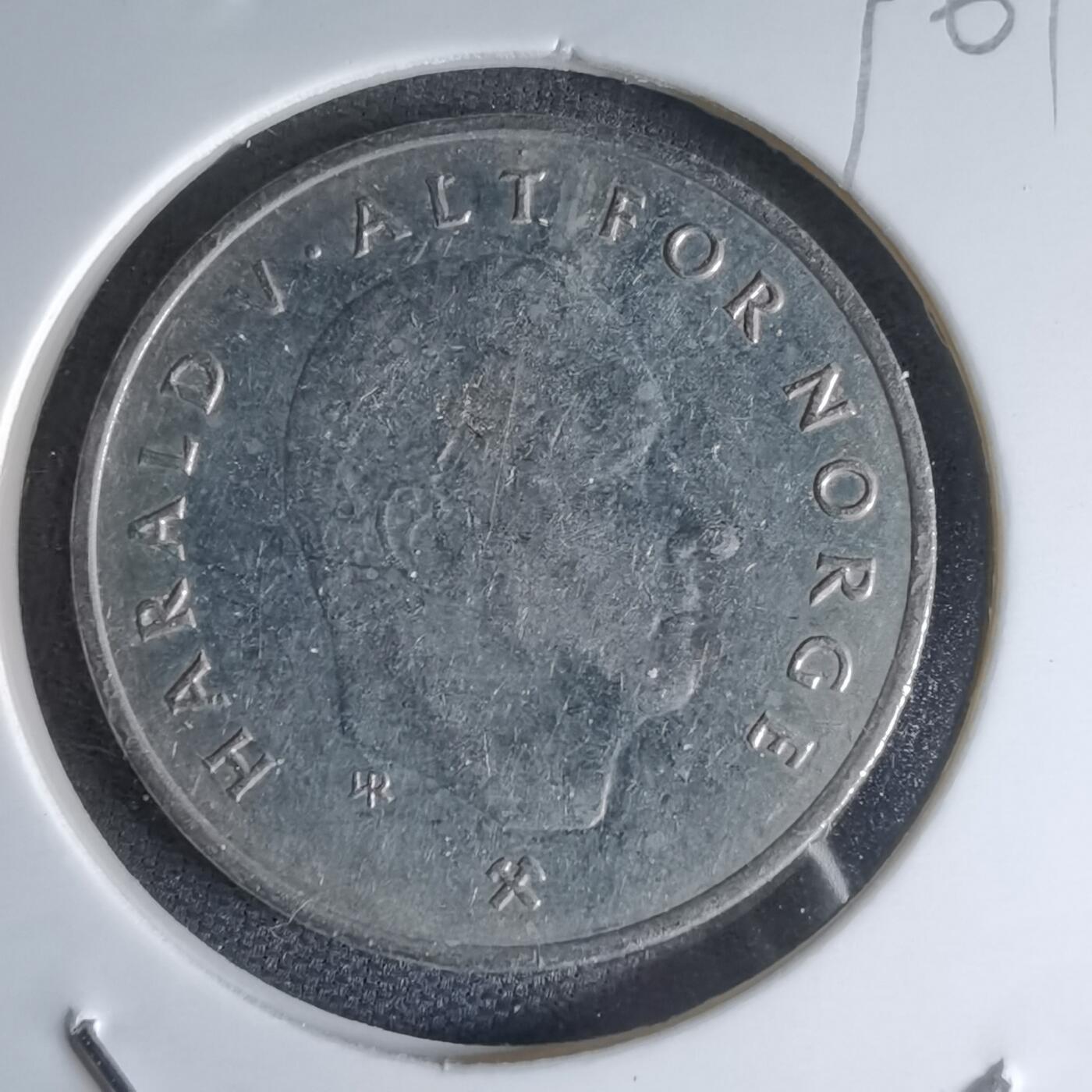 沼泽如烟--第1000场 挪威1995年1克朗