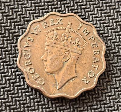 外国优质老铜币银币，周日九点倒数截拍，满百包邮，持续收拍，初八发货 - 英属塞浦路斯1946年1 皮阿斯特铜币，发行于二战结束初期。正面的英王乔治六世头像与拉丁文头衔 “REX IMPERATOR”，彰显英国对塞浦路斯的殖民统治；背面的 “CYPRVS” 与面值，见证了殖民时期的经济体系，以及战后塞浦路斯走向独立的历史进程。