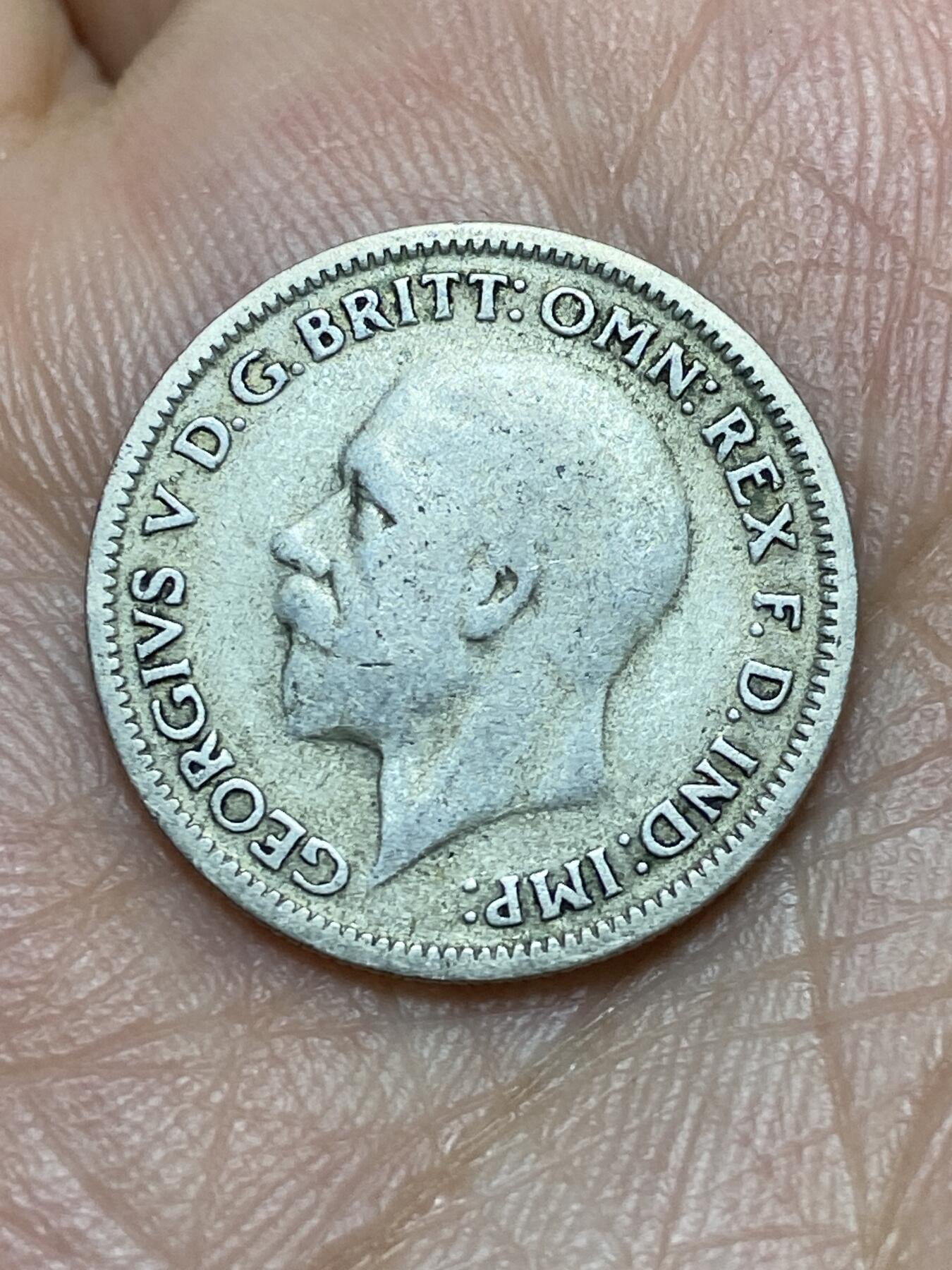 2026年第三十一场(总第二百场)英国一线回流散币新春特拍第三场(免佣金) 英国🇬🇧1931年6便士银币(乔治五世第五版，500银)