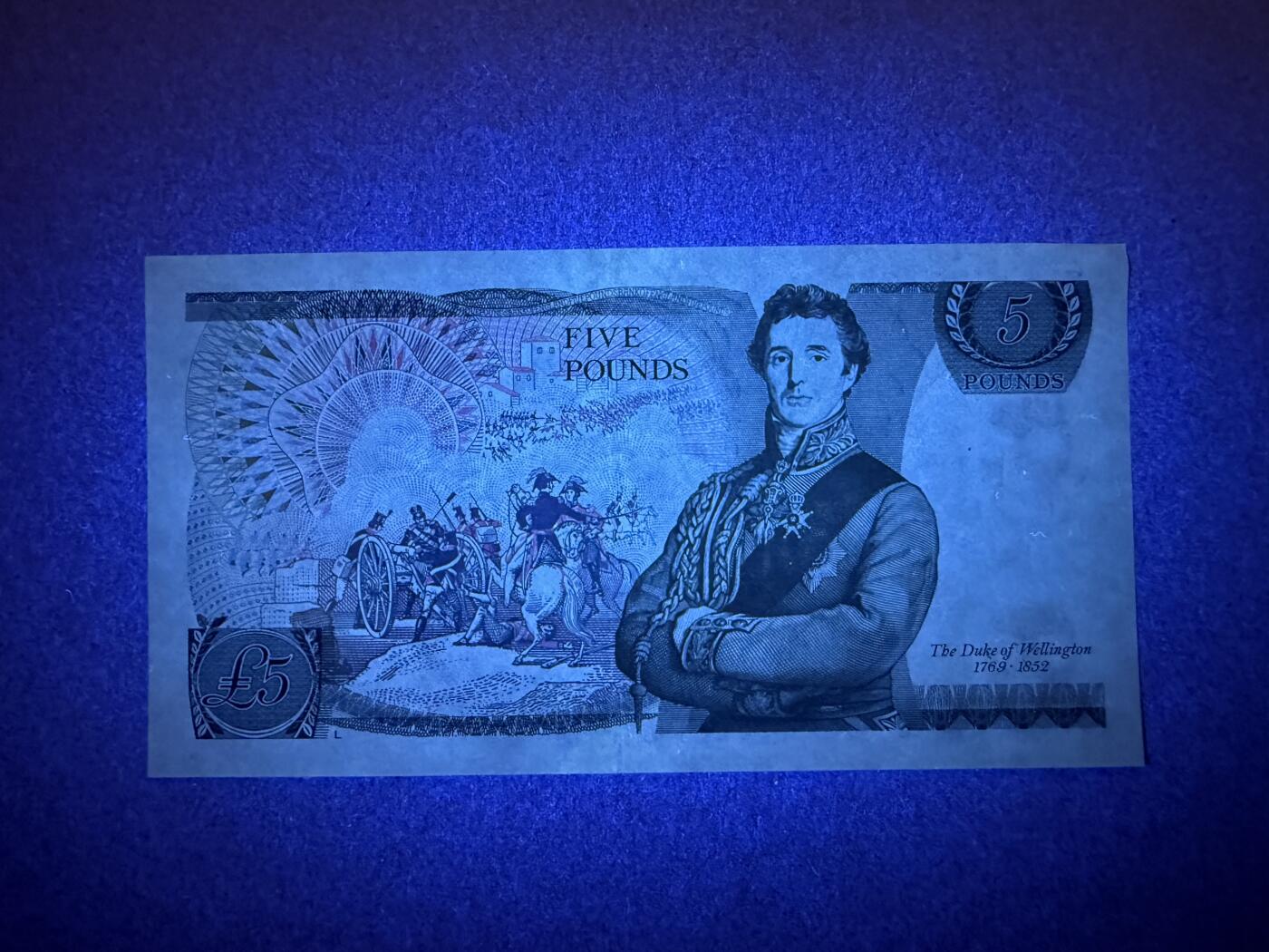 《艾美收藏》第232期-2.22周日外币靓号精品场(春节首拍) 老虎号 英格兰5镑 UNC D序列 无347老虎号