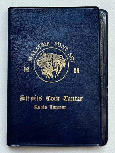 咖啡豆•收藏 2026年Feb_28th世界各国硬币套币拍卖 - 马来西亚 1968年 MS UNC封装套币 外国硬币