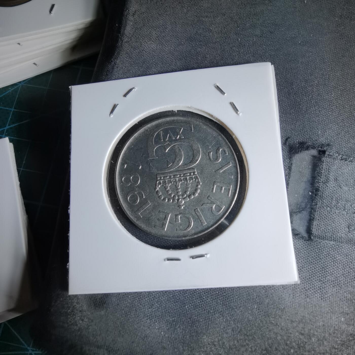 沼泽如烟--第1000场 瑞典1987年5克朗