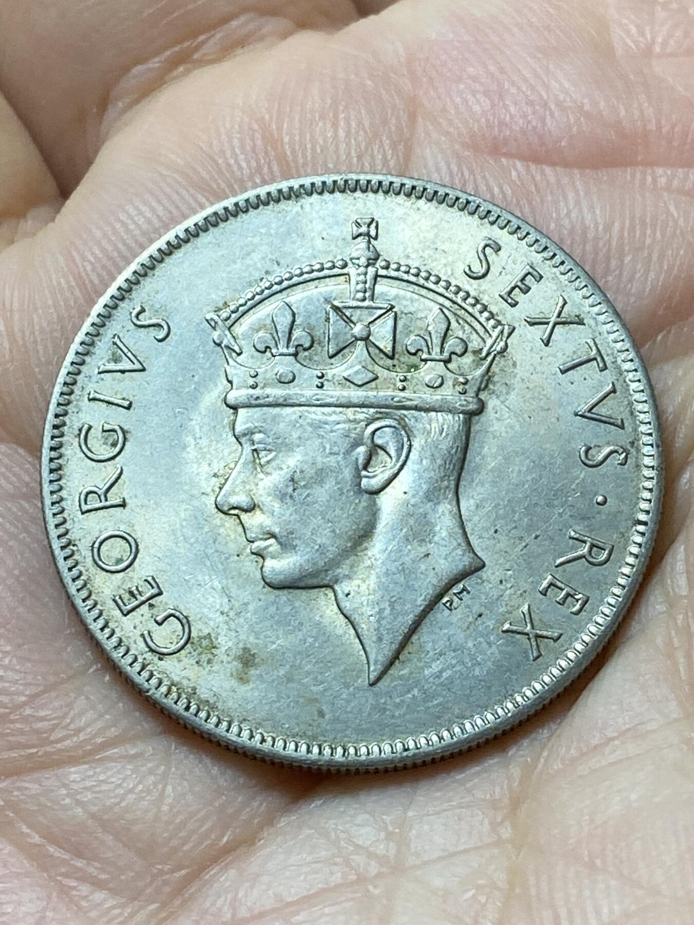 2026年第三十一场(总第二百场)英国一线回流散币新春特拍第三场(免佣金) 原光好品–英属东非1952年1先令(乔治六世逝世年，第五版关门年)