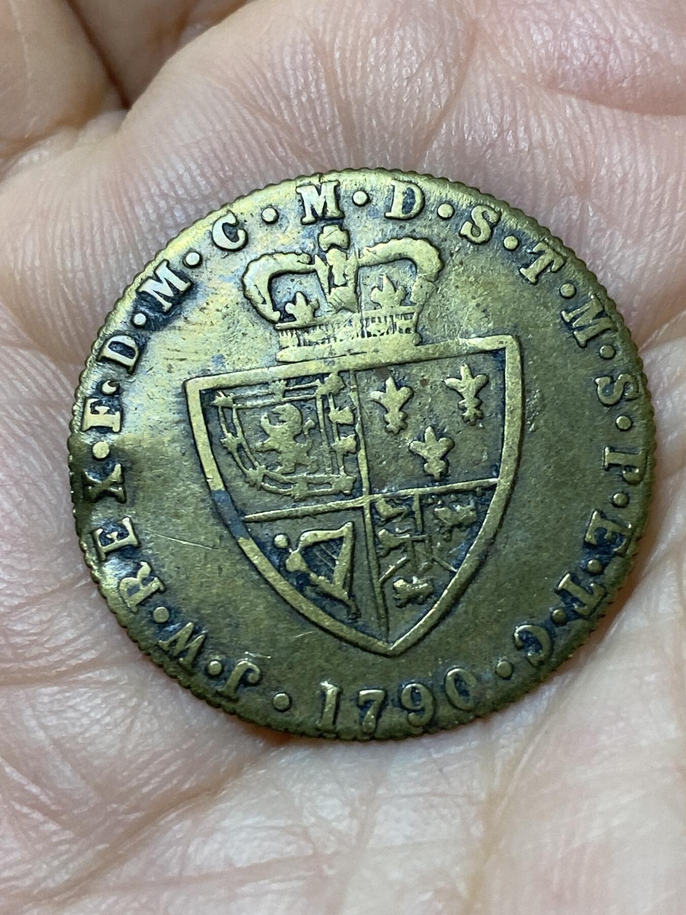 2026年第三十一场(总第二百场)英国一线回流散币新春特拍第三场(免佣金) 英国🇬🇧1790年乔治三世代币