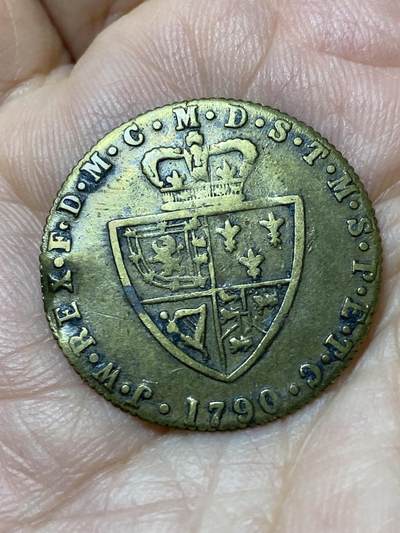 2026年第三十一场(总第二百场)英国一线回流散币新春特拍第三场(免佣金) 英国🇬🇧1790年乔治三世代币