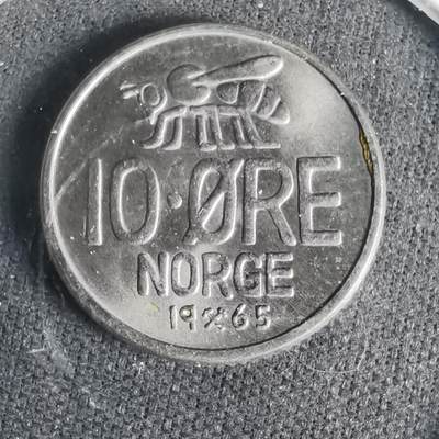 沼泽如烟--第1001场 - 挪威1965年10欧尔