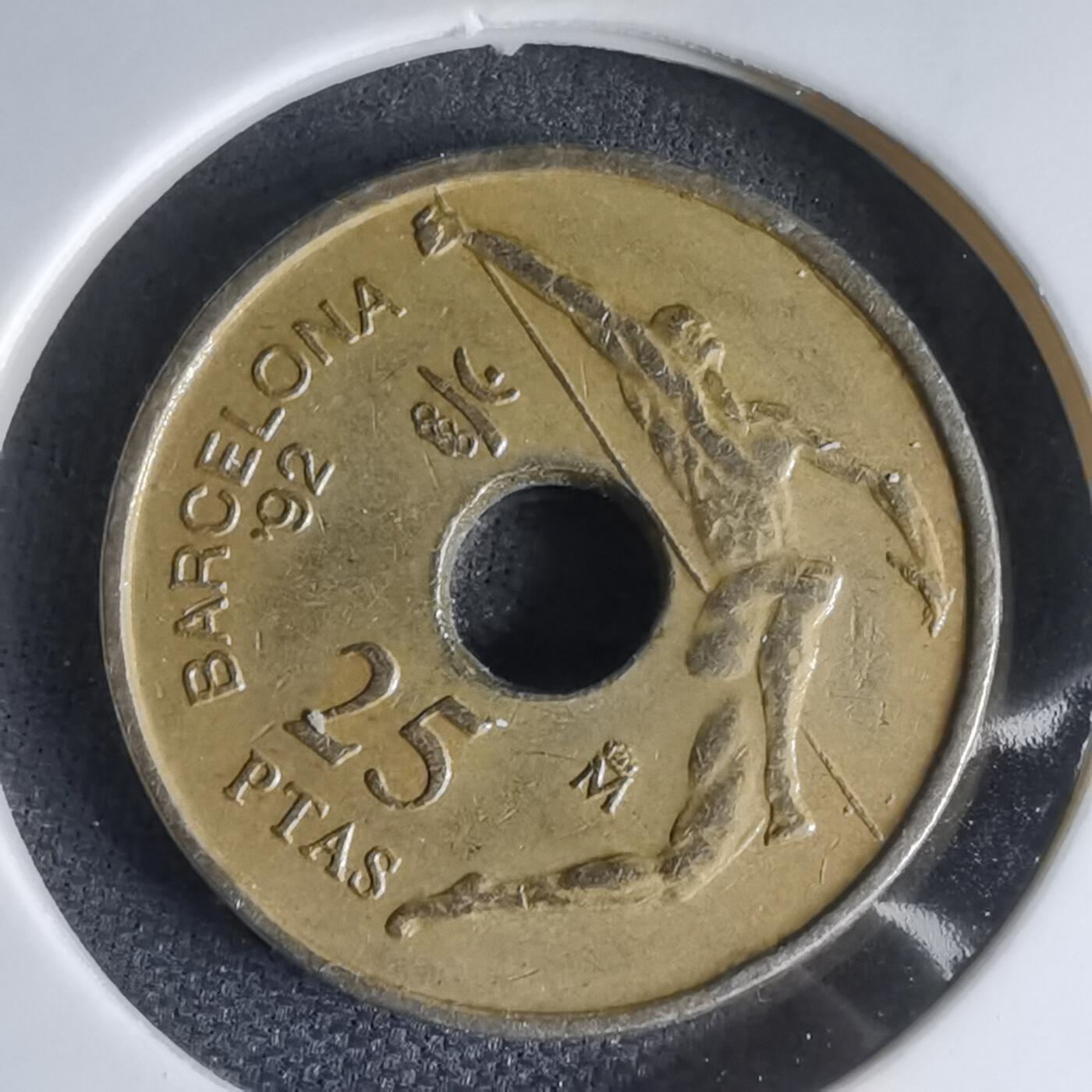 沼泽如烟--第1000场 西班牙1990年25比塞塔