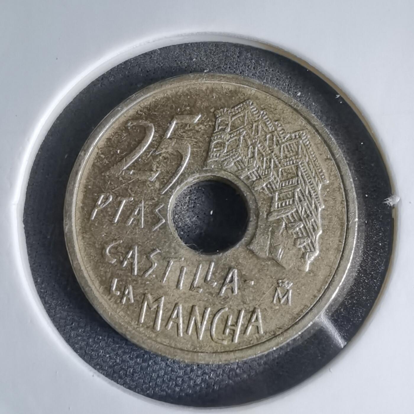 沼泽如烟--第1000场 西班牙1996年25比塞塔