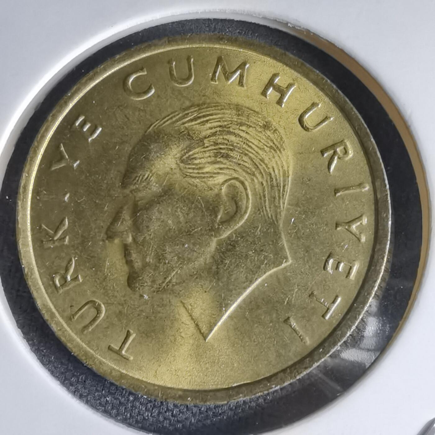 沼泽如烟--第1000场 土耳其1991年500里拉