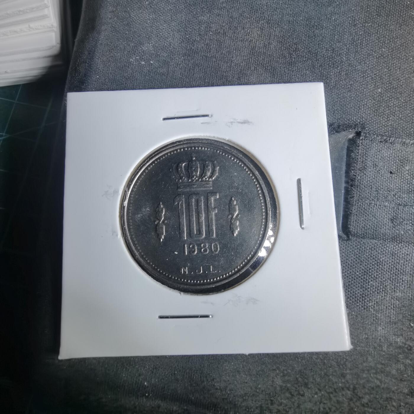 沼泽如烟--第1001场 卢森堡1980年10法郎